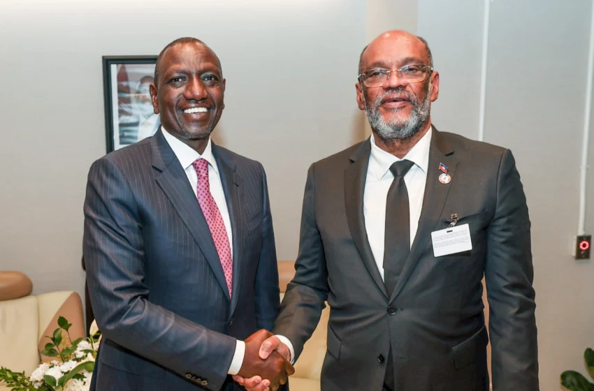  Haïti et le Kenya établissent des relations diplomatiques pour une nouvelle ère de coopération