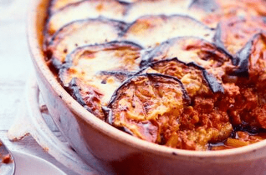  Gratin d’aubergine au boeuf