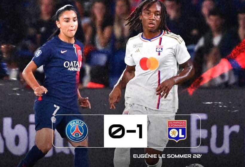 D1 Arkema : Melchie Daëlle Dumornay fait ses débuts prometteurs avec l’OL face au PSG