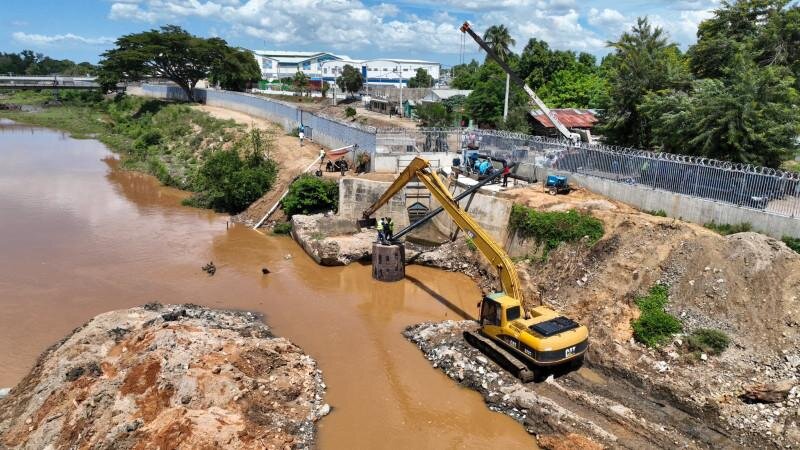  La République dominicaine renforce son contrôle sur la rivière Massacre avec l’installation de trois pompes diesel