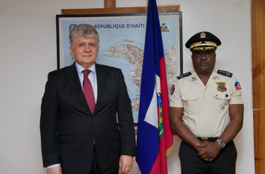  Rencontre stratégique entre Frantz Elbé et la délégation onusienne pour aborder la situation sécuritaire en Haïti