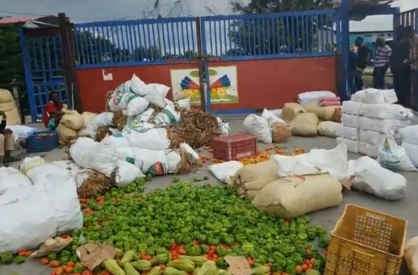  Crise frontalière : les marchandises en provenance de la République dominicaine interdites à Ouanaminthe