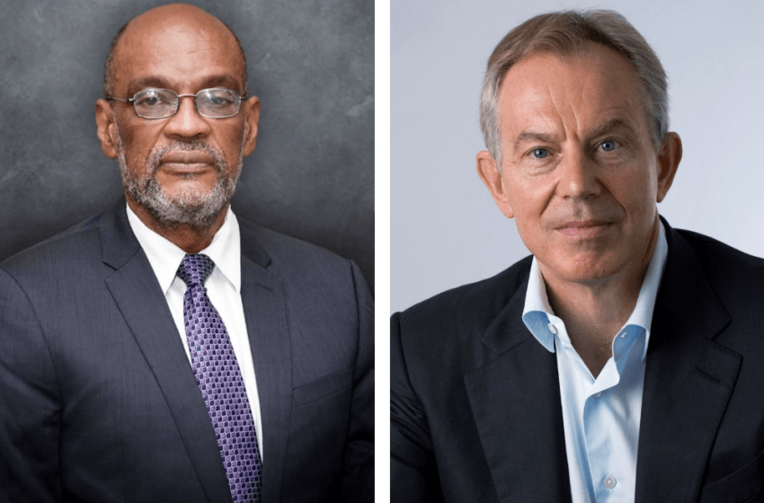  Haïti – République Dominicaine : le Premier ministre Ariel Henry et Tony Blair en quête de solutions pour le différend frontalier