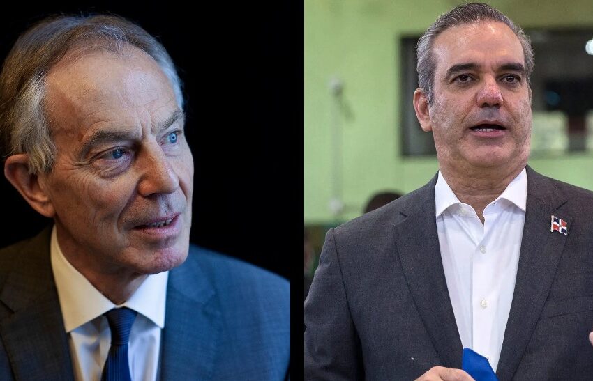  Tony Blair rencontre Luis Abinader pour discuter du conflit haïtiano-dominicain