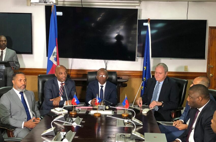  Haïti et l’Union européenne signent une convention de 18 millions d’euros pour le programme « Edikasyon pou viv ansanm »