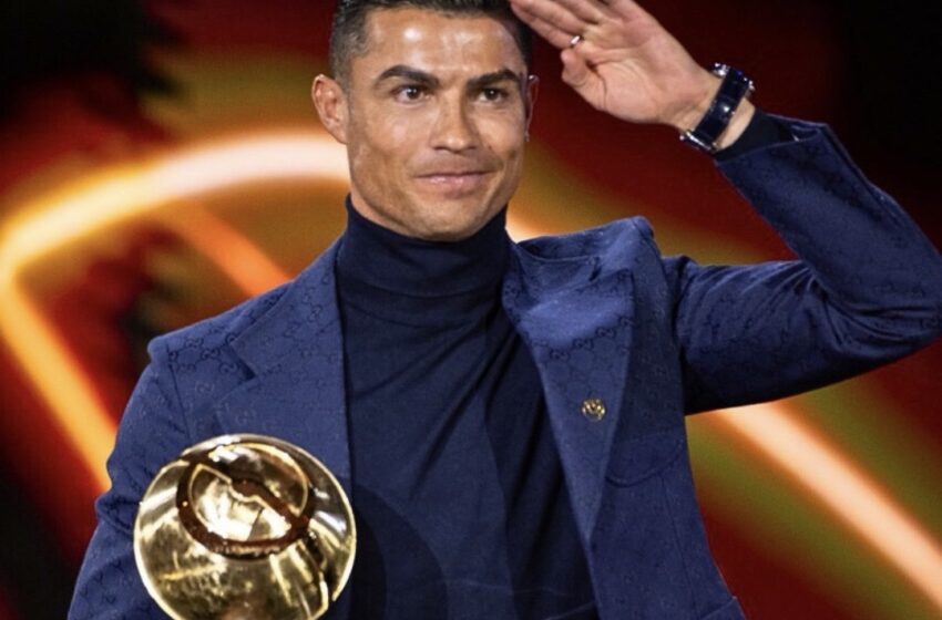  Cristiano Ronaldo, récompensé au Globe Soccer Awards