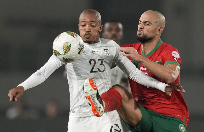  Nouveau coup de tonnerre à la CAN : le Maroc éliminé par l’Afrique du Sud en 1/8e de finale