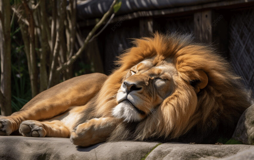  Saviez-vous que les lions dorment 20 heures par jour ?