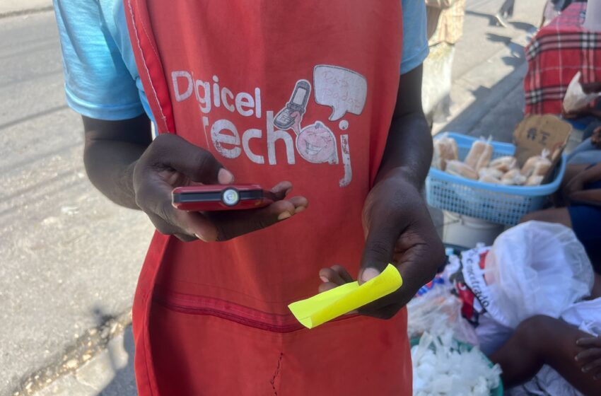  Les recharges électroniques : un moyen de subsistance pour les agents des services Pap padap et Lapoula en Haïti