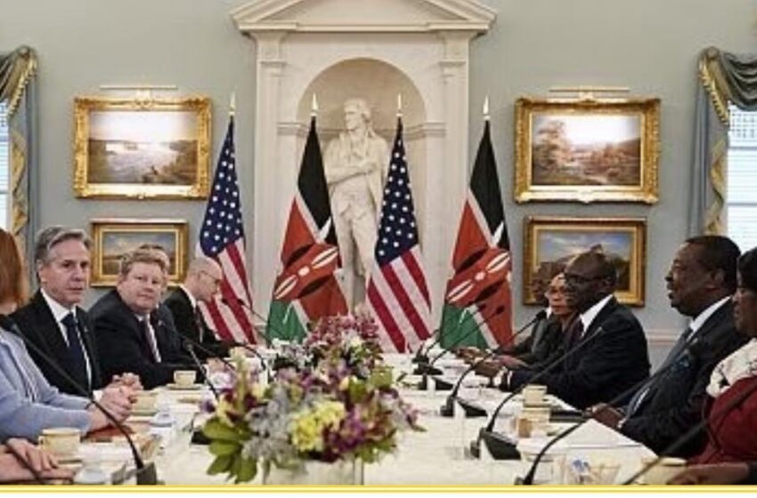  Rencontre entre Antony Blinken et le ministre kenyan des affaires étrangères après la controverse sur le déploiement en Haïti