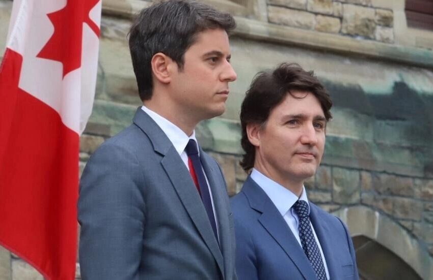  Gabriel Attal et Justin Trudeau unis pour la transition Haïtienne