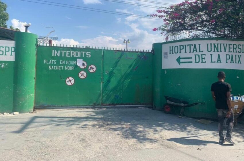  Crise de carburant à l’Hôpital Universitaire de la Paix