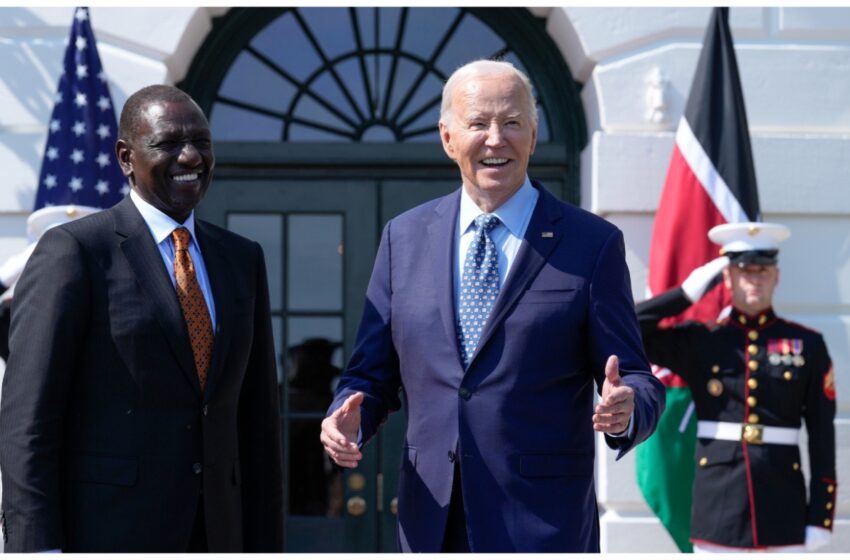  Le Président Kenyan William Ruto est à Washington