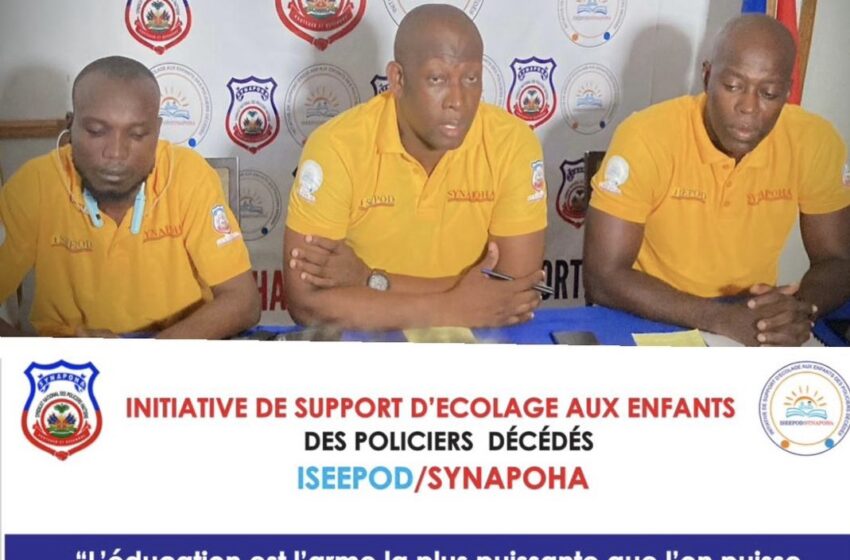  SYNAPOHA lance une initiative éducative pour les enfants des policiers décédés