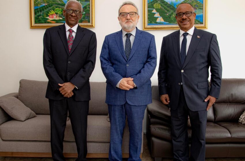  Rencontre entre le CP et l’Ambassadeur Argentin en Haïti