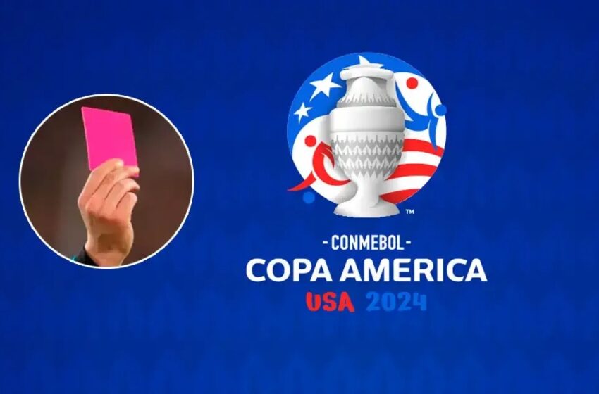  Saviez-vous que des cartons roses seront à l’essai durant la Copa America 2024 ?