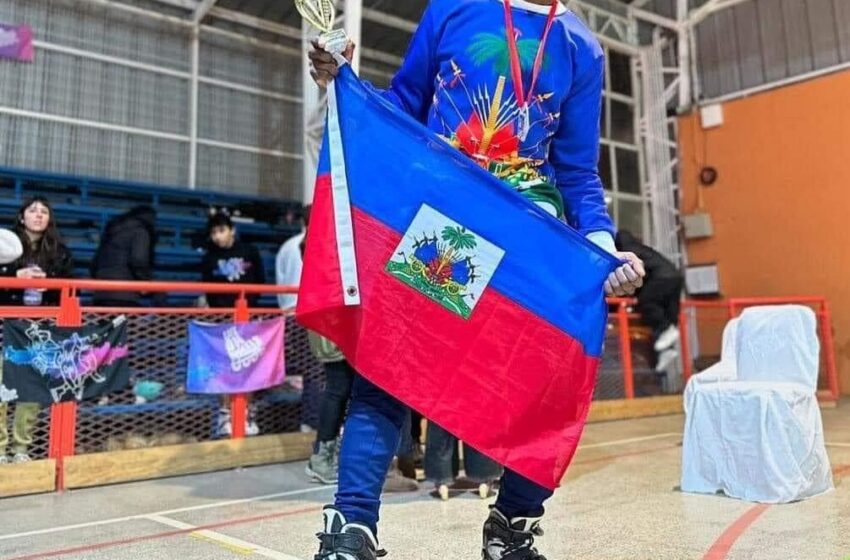  Gesny Pierre-Louis : une fierté haïtienne au Mondial de Patin Italia 2024