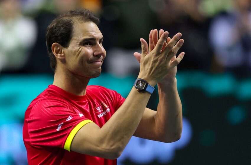  « Rafael Nadal s’en va, sonné, en larmes, mais serein, » titrait le journal Le Matin