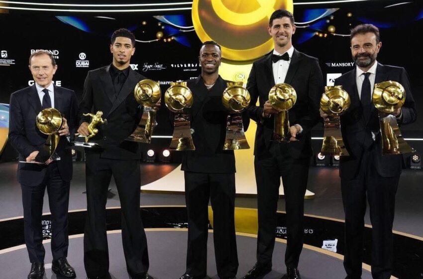  Real Madrid écrase les Globe Soccer Awards 2024 : Vinícius Jr. et Jude Bellingham sacrés rois du football mondial