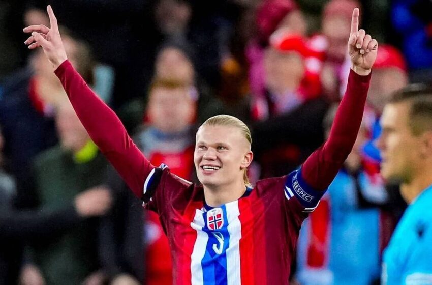  Erling Haaland élu Meilleur Joueur norvégien pour la 5e fois consécutive