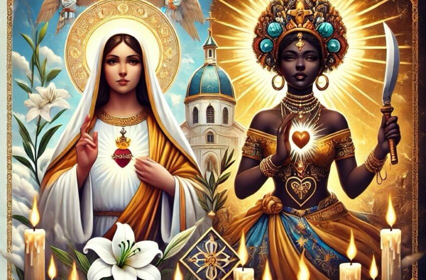  Fusion Spirituelle : L’Alliance entre Saint Altagrace et Erzulie Dantor dans le Vodou Haïtien