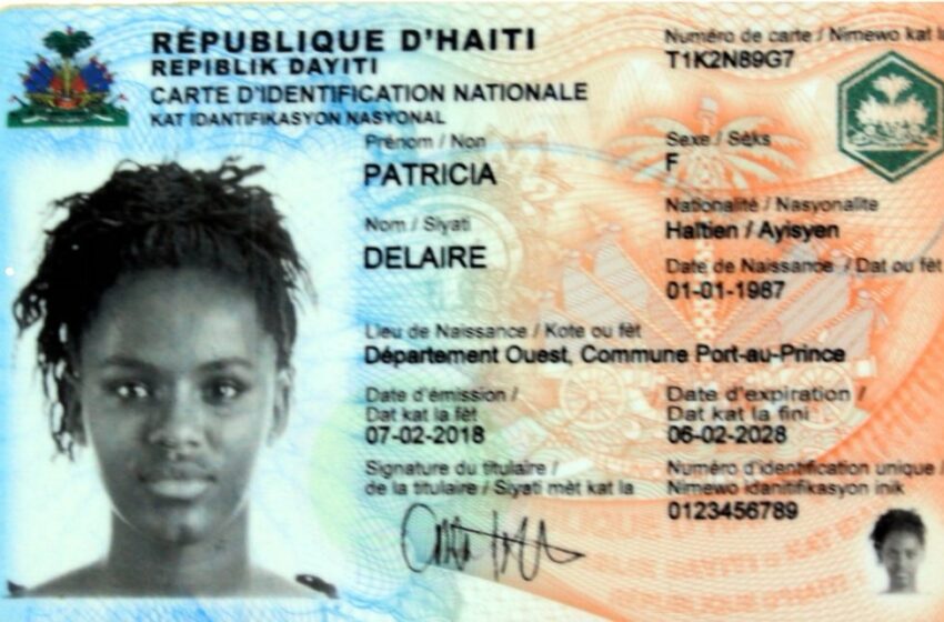 Enpòtans pou mache ak pyès idantite w an Ayiti