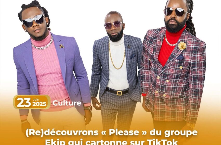  (Re)découvrons « Please » du groupe Ekip qui cartonne sur TikTok