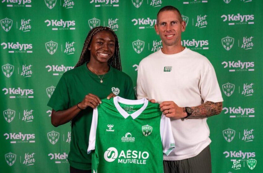  L’AS Saint-Étienne recrute Déborah Bien-Aimé, jeune talent haïtien du milieu de terrain