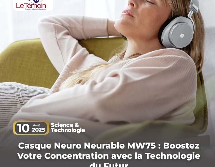  Casque Neuro Neurable MW75 : boostez votre concentration avec la technologie du futur