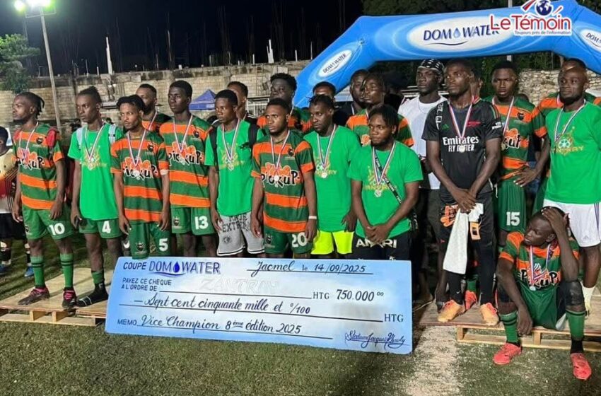  La Finale de la Coupe Dom Water : un élan de joie, de fierté et d’inspiration pour la ville de Jacmel