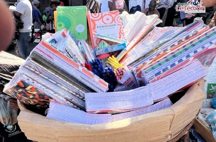  Confiants, motivés, engagés: les vendeurs de fournitures scolaires au service des enfants pour un avenir meilleur