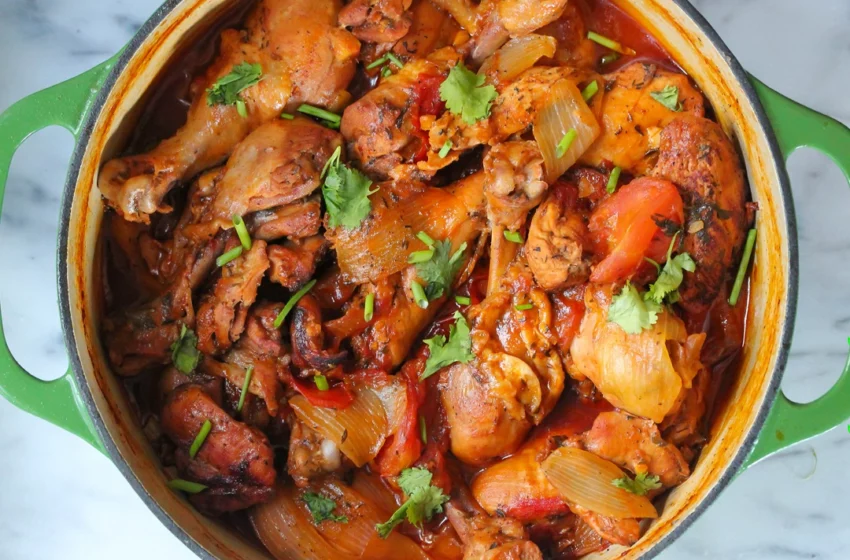  Poulet en Sauce Créole