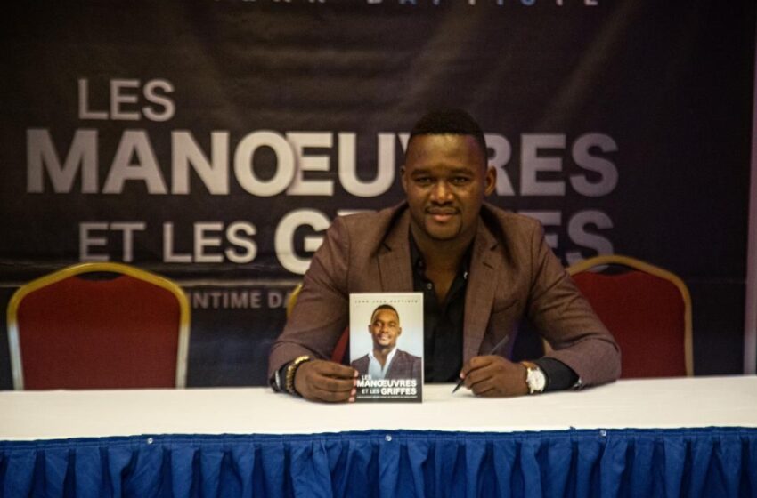  Juno Jean Baptiste dédicace « Les Manœuvres et les Griffes, une plongée intime dans les secrets du Parlement », son premier livre