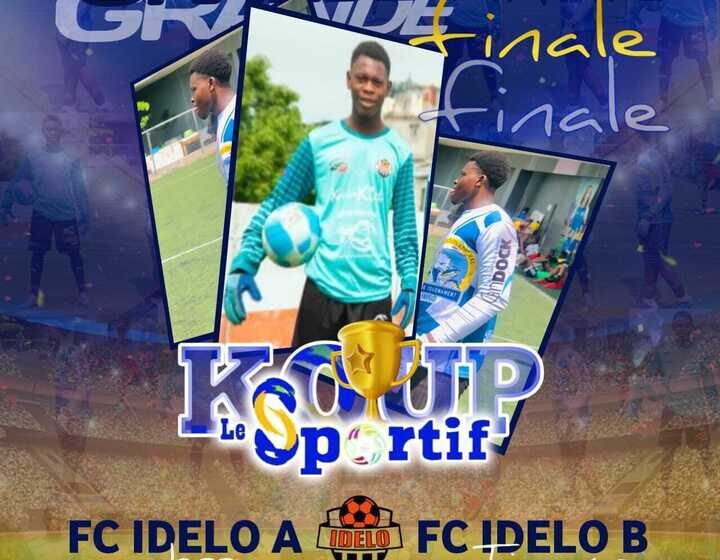  L’école de Football FC IDELO, en finale de la première édition du tournoi « Koup Le Sportif »