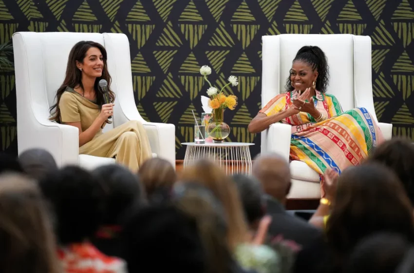  Amal Clooney et Michelle Obama unissent leurs forces contre les mariages forcés d’enfants