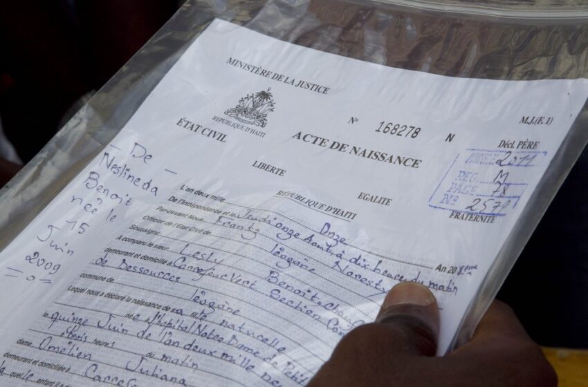  Archives nationales d’Haïti : les retards bientôt résolus avec l’arrivée de nouvelles commandes de papier sécurisé