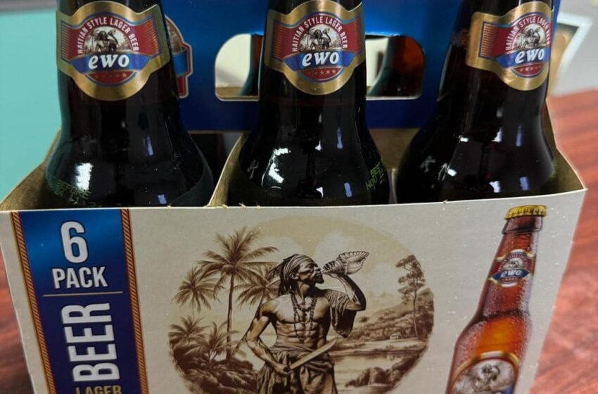  Événement exceptionnel : lancement de la bière « EWO » par l’entrepreneur haïtien Jhonson Napoléon