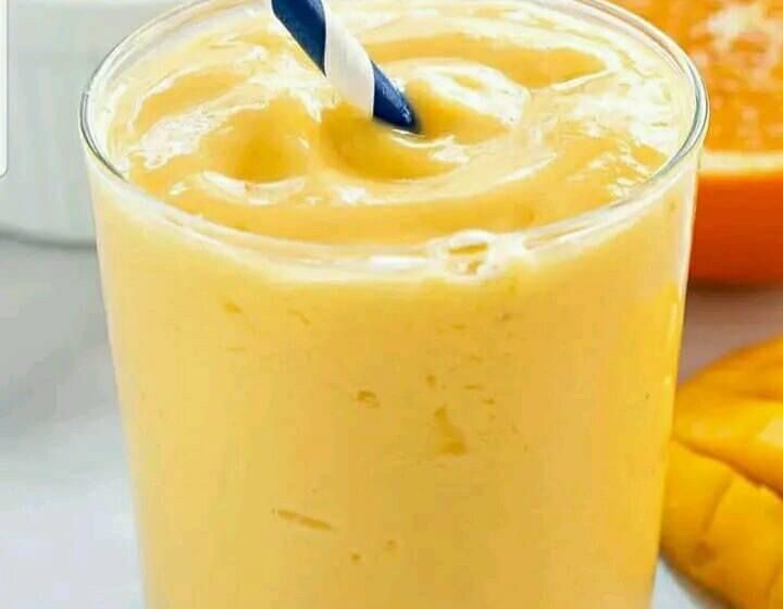  MILKSHAKE: MANGUE-BANANE ORANGE