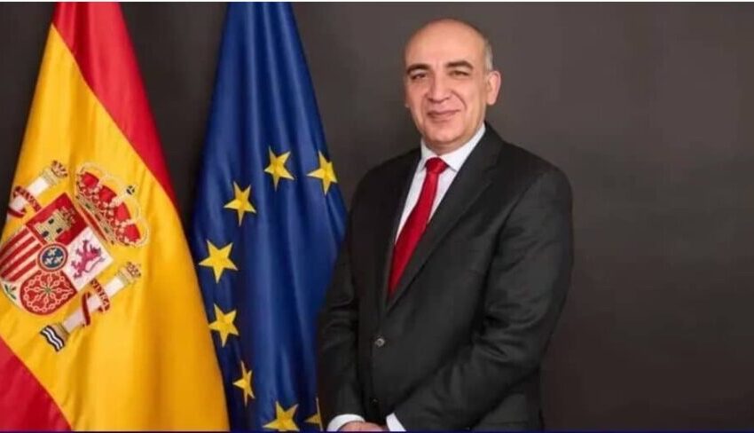  L’ambassadeur d’Espagne Marco Peñin Toledano remet ses lettres de créance en Haïti