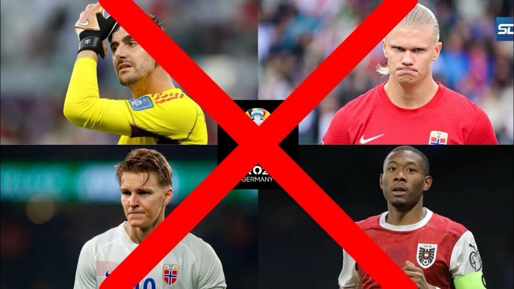 Championnat d&rsquo;Europe 2024 : les absents de marque de cette 17e Édition