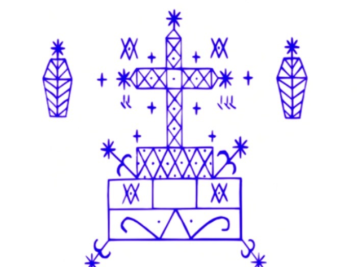  Exploration du vèvè de Baron Samedi