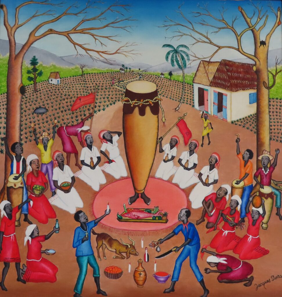 L’assotor : tambour géant et symbole du culte vodou