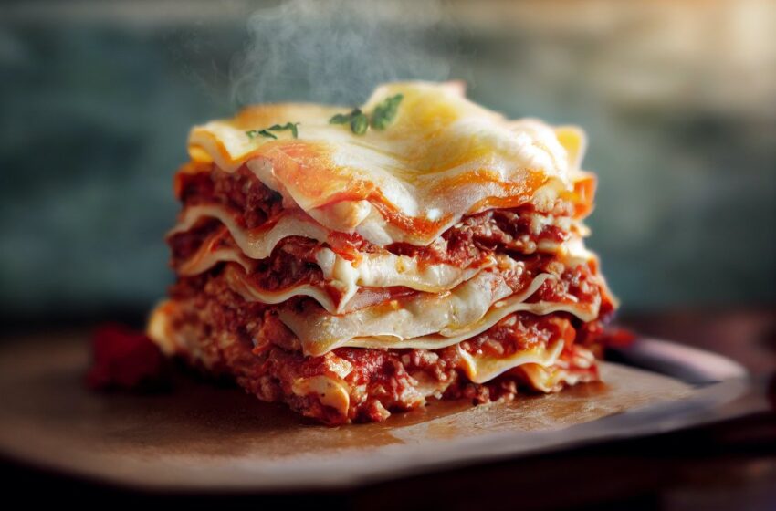  Lasagnes à la bolognaise