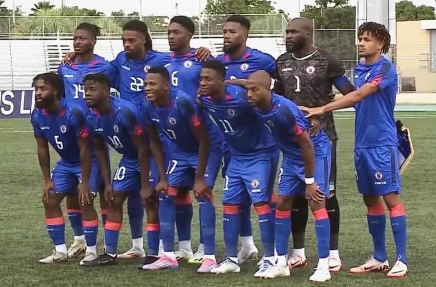  Haïti écrase Sint Maarten et s’assure la première place du groupe