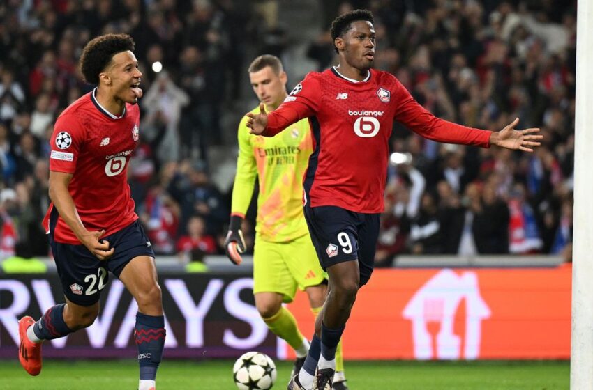  Lille brise la série du Real Madrid : une défaite qui fait mal