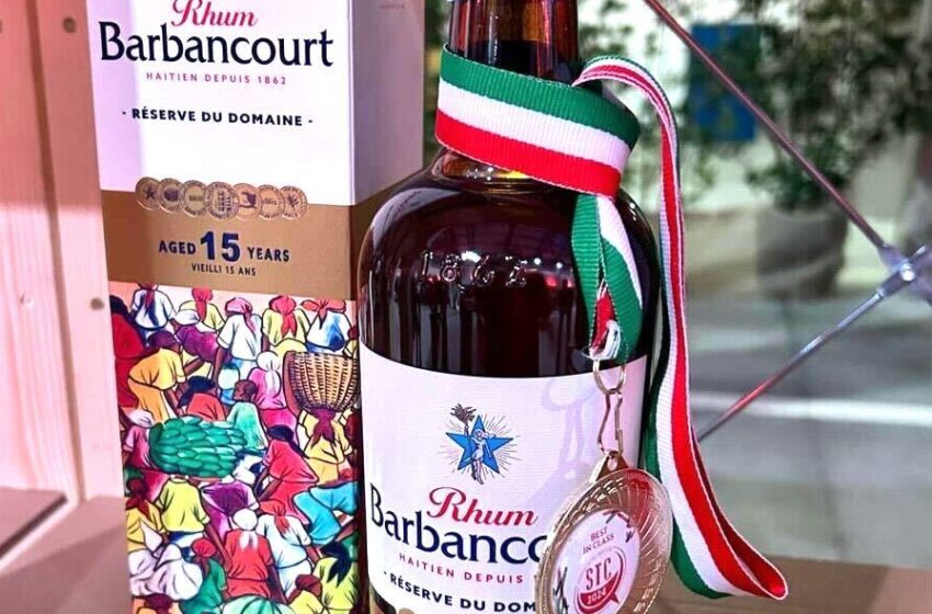  La Réserve du Domaine remporte la médaille BEST IN CLASS à ShowRUM en Italie !