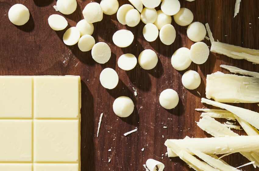  Saviez vous que le chocolat blanc n’est pas du vrai chocolat ?