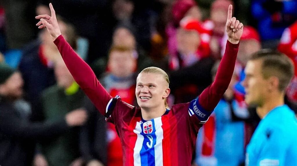 Erling Haaland élu Meilleur Joueur norvégien pour la 5e fois consécutive
