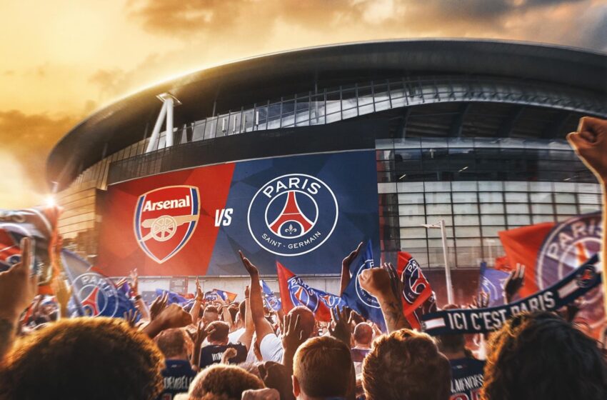  Arsenal vs PSG : duel de finalistes en demi-finale de Ligue des Champions