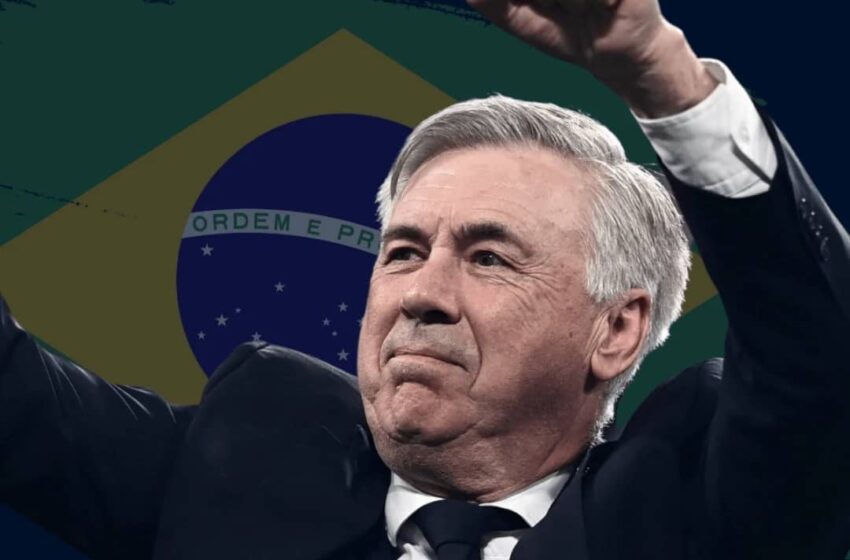  Carlo Ancelotti, le nouveau sélectionneur de l’équipe nationale du Brésil